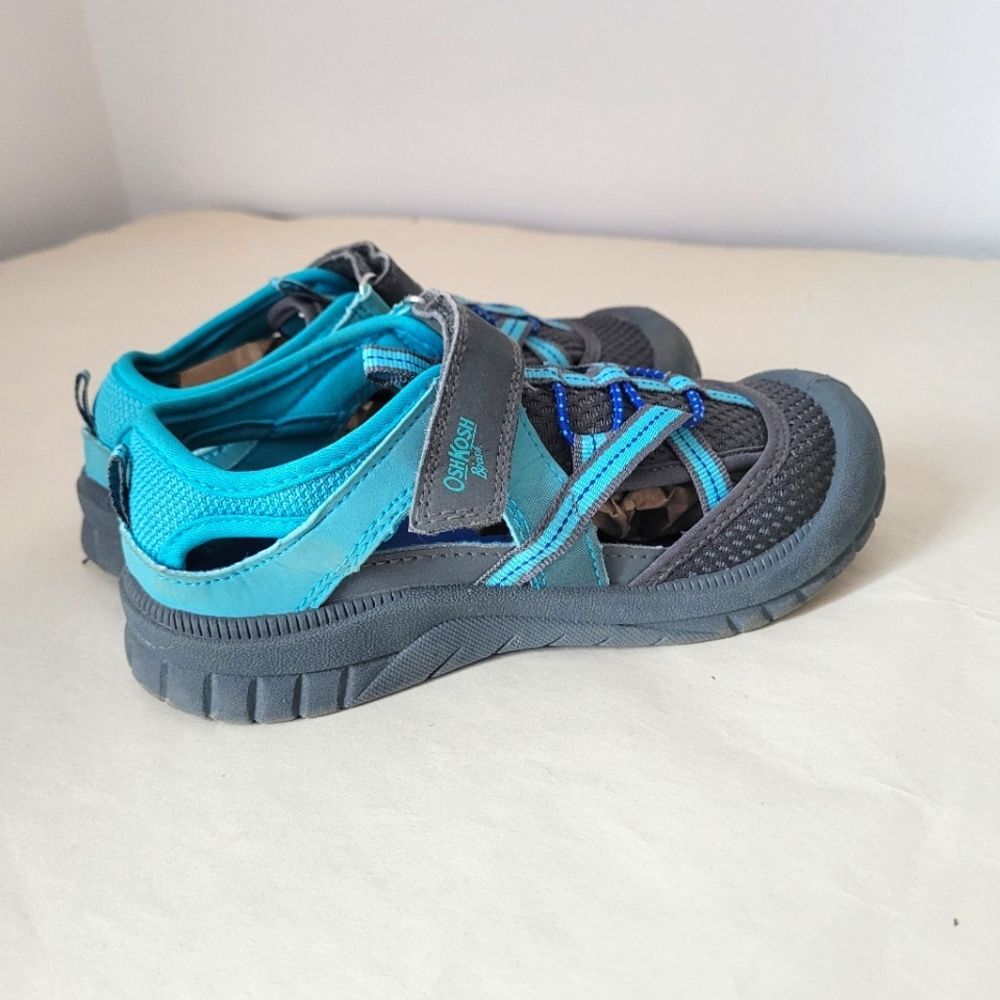 OshKosh Blue Outdoor Hiking Shoes Water Sports Climbing Comfy Breathable Size 13